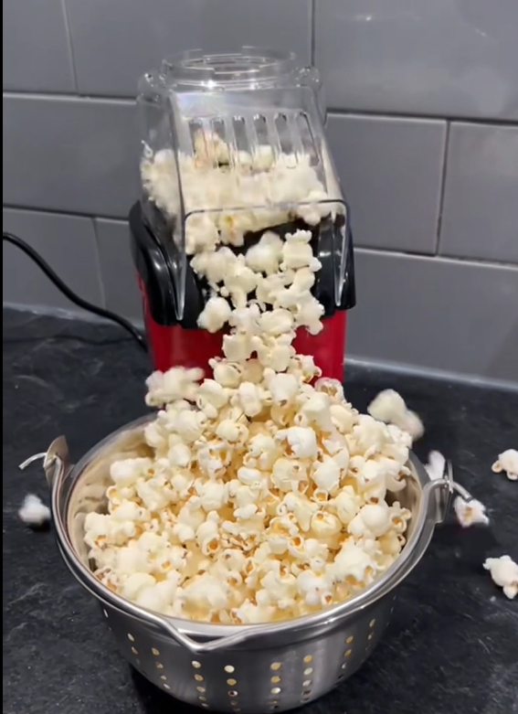Maquina de hacer Palomitas en Casa