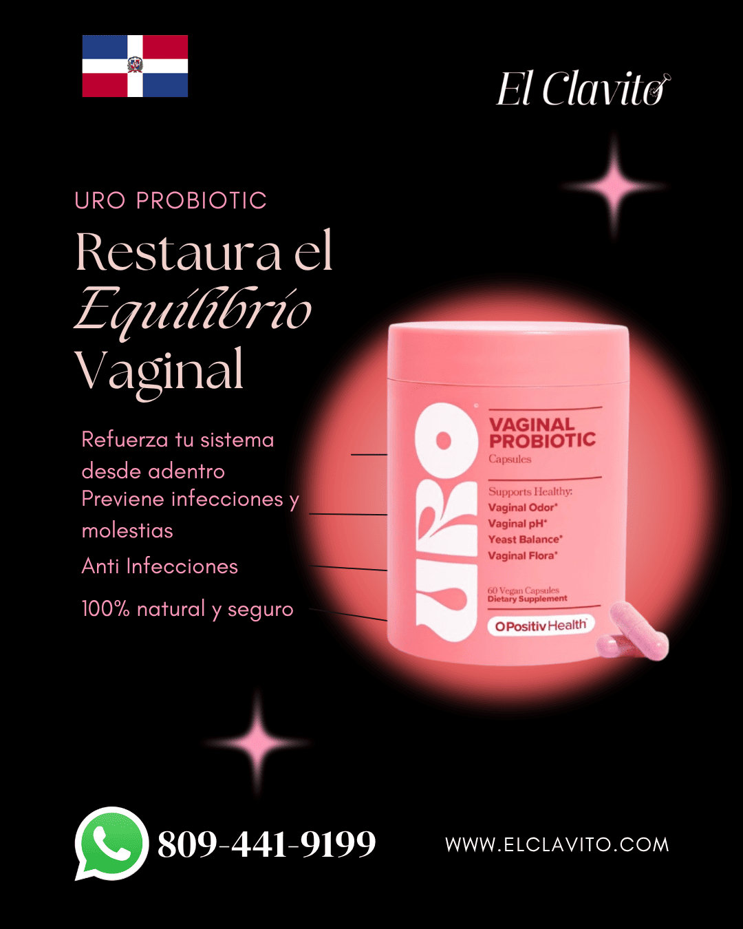 URO Probiotic – Cuidado Vaginal