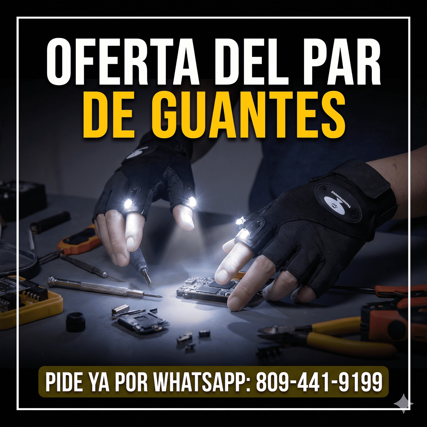 Guante con Linterna