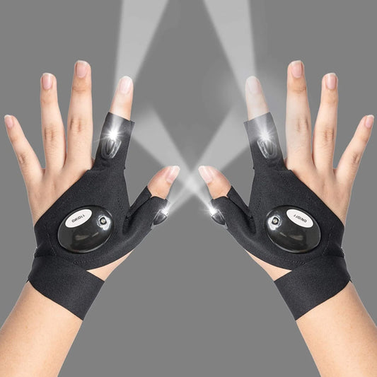 Guantes con luz LED Brillantes (Par)